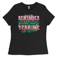 Black remember when i asked for your opinion yeah me nei Ladies Tee - AdoDesignShop