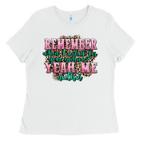 White remember when i asked for your opinion yeah me nei Ladies Tee - AdoDesignShop
