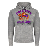 Cloud Rock courtside social club Vintage Hoodie - MaliasSmallBusiness