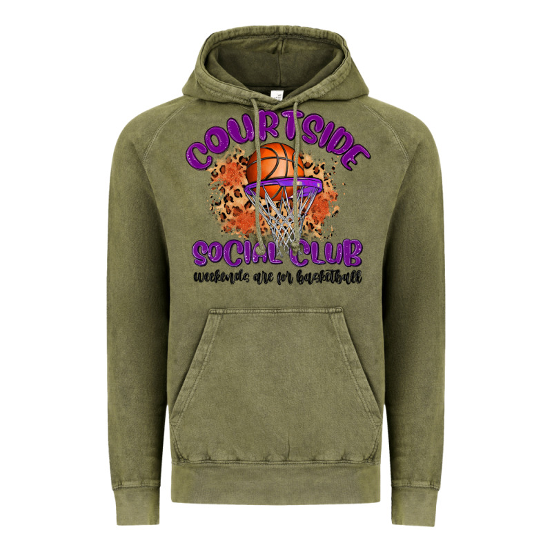 Courtside Social Club Vintage Hoodie by MaliasSmallBusiness | Teevron