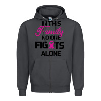 Smoke In This Family No One Fights Alone Zipper Hoodie - Bettercallsaul