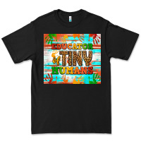Black educator of tiny humans tumbler Premium Tee - BundleAndBundleShop