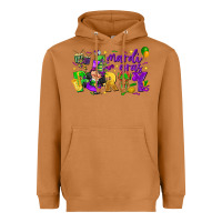 Meerkat mardi gras party Heavyweight Hoodie - CowGirlArtShop