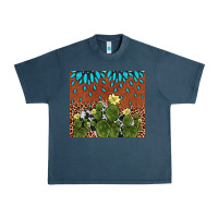 Midnight Navy cactus gemstone Urban Heavy Tee - AdoDesignShop