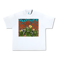 White cactus gemstone Urban Heavy Tee - AdoDesignShop