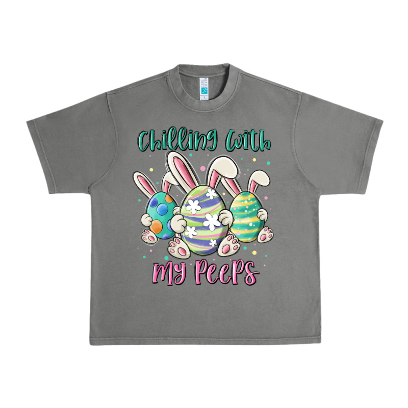 Chilling With My Peeps Urban Heavy Tee by MaliasSmallBusiness | Teevron