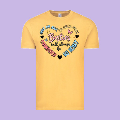 Besties Will Always Be Vintage Tee Designed By Maliassmallbusiness