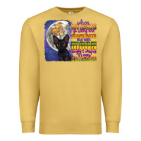 Antique Gold when witches go riding Premium Sweatshirt - CowGirlArtShop
