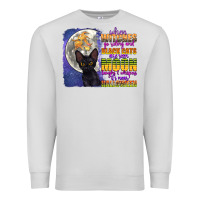 When Witches Go Riding Premium Sweatshirt | Teevron