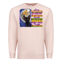 Pale Pink when witches go riding Premium Sweatshirt - CowGirlArtShop