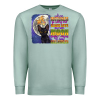 Seafoam when witches go riding Premium Sweatshirt - CowGirlArtShop