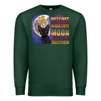 Sports Green when witches go riding Premium Sweatshirt - CowGirlArtShop