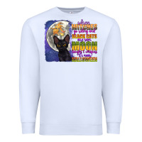 White when witches go riding Premium Sweatshirt - CowGirlArtShop