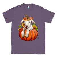 Lavender fall pumpkin lamb nancy cooper Classic Tee - NancyCooperArtShop