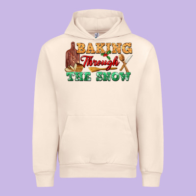 Baking Through The Snow Urban Hoodie Designed By Fadigitalartstudio