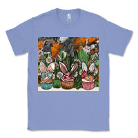 Colony Blue easter Classic Tee - CowhideDigitalArt