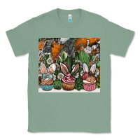 Sage easter Classic Tee - CowhideDigitalArt