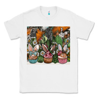 White easter Classic Tee - CowhideDigitalArt