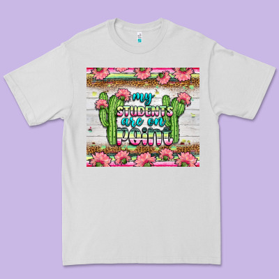 My Students Are On Point Tumbler Premium Tee Designed By Bundleandbundleshop