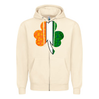 Sandshell Shamrock Boobs St Patrick's Day design Zipper Hoodie - Bettercallsaul