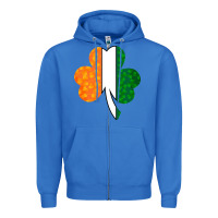 True Royal Shamrock Boobs St Patrick's Day design Zipper Hoodie - Bettercallsaul