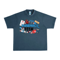 Midnight Navy pharmacy tech Urban Heavy Tee - MaliasSmallBusiness
