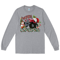 Merry Christmas Monster Truck Long Sleeve Tee | Teevron
