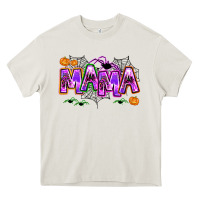 Cream halloween mama Heavy Core Tee - AdoDesignShop