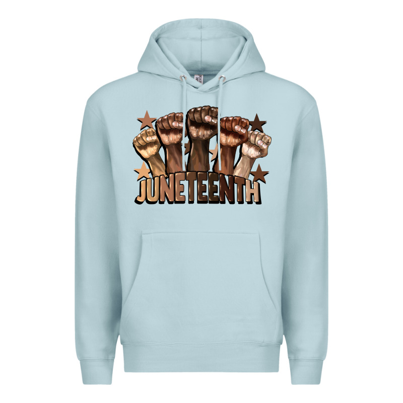 Melanin Juneteenth Premium Hoodie by CowGirlArtShop | Teevron