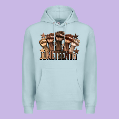 Melanin Juneteenth Premium Hoodie Designed By Cowgirlartshop