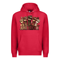 Cardinal melanin juneteenth Premium Hoodie - CowGirlArtShop