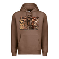 Chestnut melanin juneteenth Premium Hoodie - CowGirlArtShop