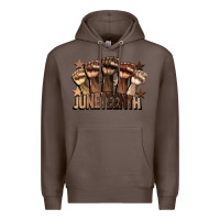 Coffee melanin juneteenth Premium Hoodie - CowGirlArtShop