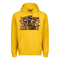 Lemon melanin juneteenth Premium Hoodie - CowGirlArtShop