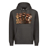 Smoke melanin juneteenth Premium Hoodie - CowGirlArtShop