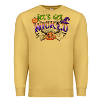Antique Gold lets get wicked Premium Sweatshirt - CowGirlArtShop
