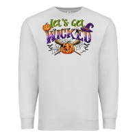 Dove Grey lets get wicked Premium Sweatshirt - CowGirlArtShop