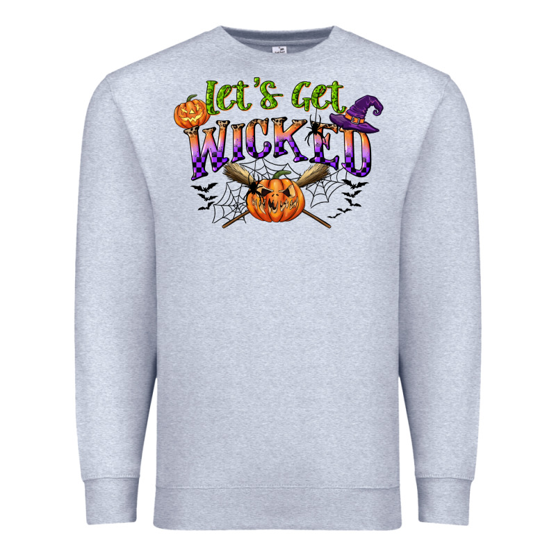 Lets Get Wicked Premium Sweatshirt by CowGirlArtShop | Teevron
