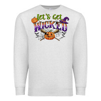 Oatmeal Heather lets get wicked Premium Sweatshirt - CowGirlArtShop