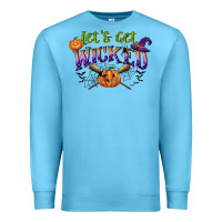 Ocean Blue lets get wicked Premium Sweatshirt - CowGirlArtShop