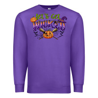 Purple lets get wicked Premium Sweatshirt - CowGirlArtShop