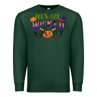 Sports Green lets get wicked Premium Sweatshirt - CowGirlArtShop