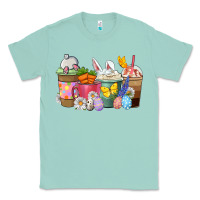 Seafoam Easter coffee cups Classic Tee - NancyCooperArtShop