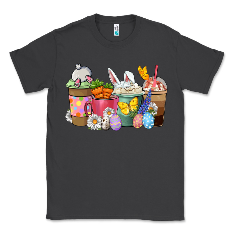 Easter Coffee Cups Classic Tee by NancyCooperArtShop | Teevron
