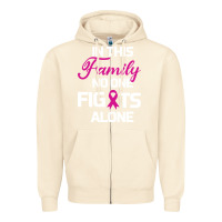 Sandshell In This Family No One Fights Alone Cancer Survivor Zipper Hoodie - Bettercallsaul