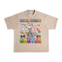 French Oak dead inside but it's easter Urban Heavy Tee - MaliasSmallBusiness