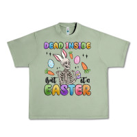 Oil Green dead inside but it's easter Urban Heavy Tee - MaliasSmallBusiness