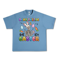 Pebble Blue dead inside but it's easter Urban Heavy Tee - MaliasSmallBusiness