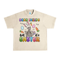 Sandshell dead inside but it's easter Urban Heavy Tee - MaliasSmallBusiness