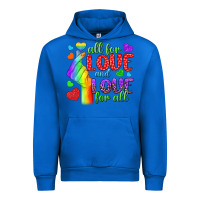 Cobalt Western All For Love And Love For All Urban Hoodie - BundleAndBundleShop